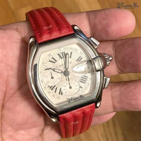 cinturino cartier roadster|cartier roadster checker.